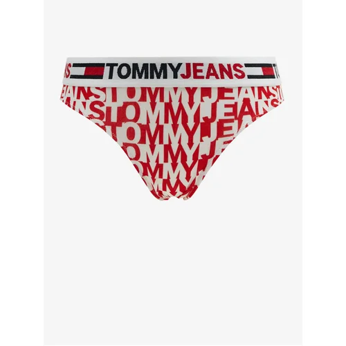 Tommy Hilfiger White-Red Women Patterned Panties Tommy Jeans - Women