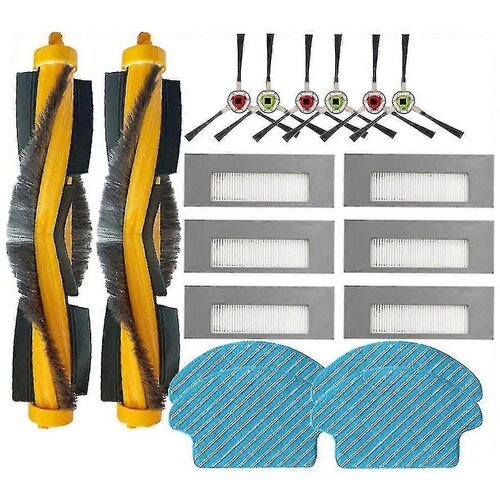 INORCO Zamenjava za Debot De55 De53 De35 Robotski sesalnik Glavna stranska krtača HEPA Filter Mop Cloth S, (22022048) Slike