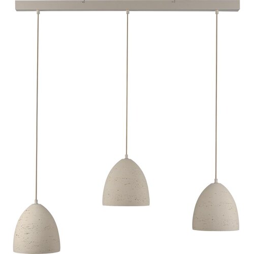 SCHÖNER WOHNEN 12541-42 - Luster na sajli TRAVENTA 3xE27/40W/230V beton Cene