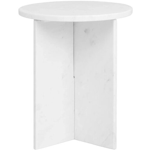 Premier Housewares Marmorna okrogla stranska mizica &amp;oslash; 40 cm Savio &amp;ndash; Slike