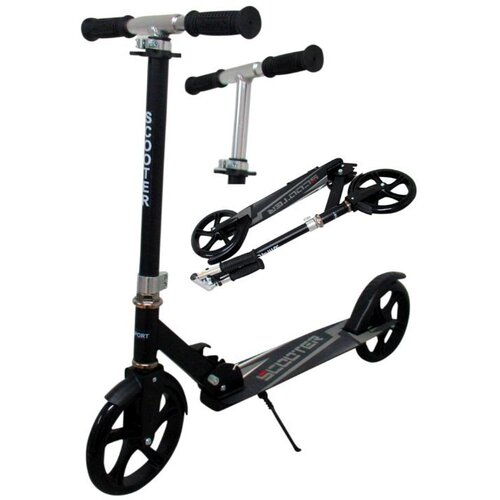  Sportski dječji romobil crni Slike