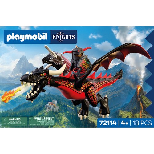 Playmobil 72114 - Črni zmaj - 1 k. Slike