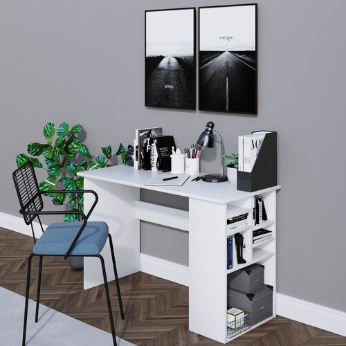  radni sto akasya - white white study desk Cene