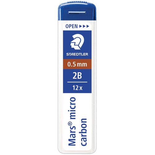 Mine 0,5MM 2B 1TUBA MARS MICRO CARBON STAEDTLER 250 05-2B Cene