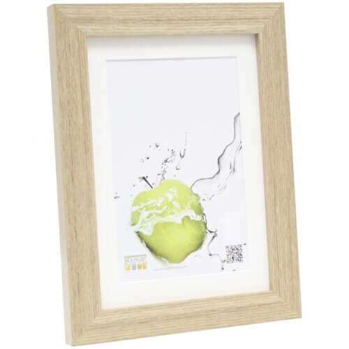 DEKNUDT S66KH1 P1 oak 30x40 Wooden Frame with Passepartout Slike