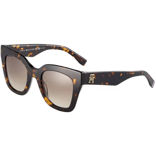 Tommy Hilfiger Sunčane naočale karamela / tamno smeđa / zlatna