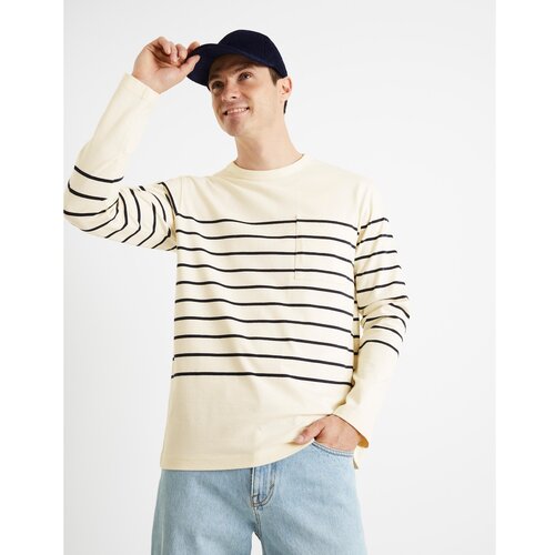 Celio Striped T-shirt Veboxmlr - Men Slike