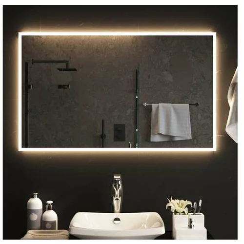  LED kopalniško ogledalo 100x60 cm