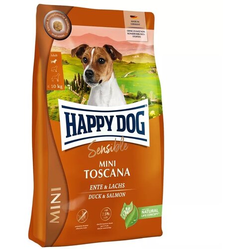 Happy Dog Mini Toscana Duck & Salmon Hrana pogodna za sterilisane pse, 800g Cene