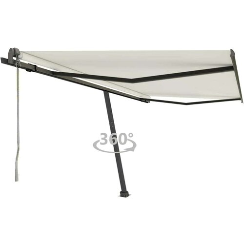  Samostojeća automatska tenda 400 x 350 cm krem Cijene