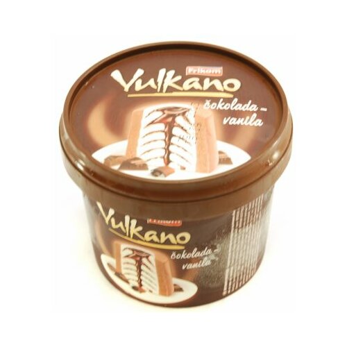 Frikom vulkano čokolada vanila sladoled 280g Slike