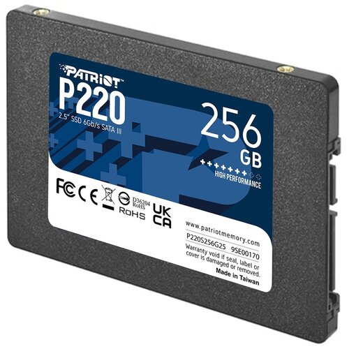 Patriot P220 256GB 2.5&amp;quot; Serial ATA III Slike