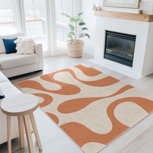 Mila Home Oranžna pralna preproga 80x150 cm Caramel Latte &amp;ndash; Slike