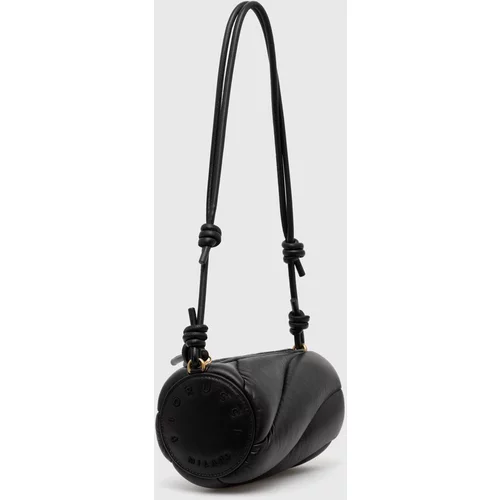 Fiorucci Kožna torba Black Leather Mella Bag boja: crna, U01FPABA001LE04BK01