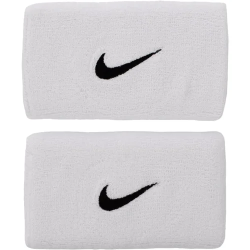 Nike Swoosh Doublewide Wristbands Bijela