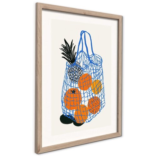 Styler Tiskana slika z okvirjem 30x40 cm Summer Fruit &amp;ndash; Slike