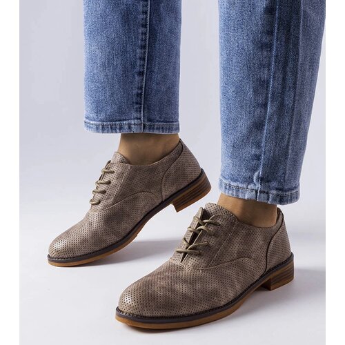 Gemre Gray perforated oxfords Kairaouani Cijene