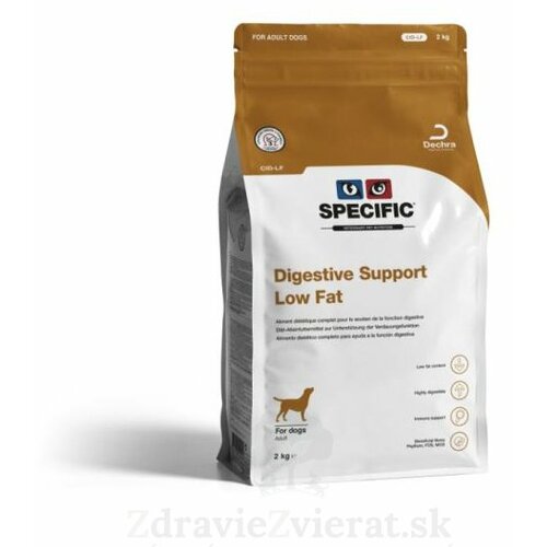 Dechra specific veterinarska dijeta za pse - digestive support low fat 12kg Slike
