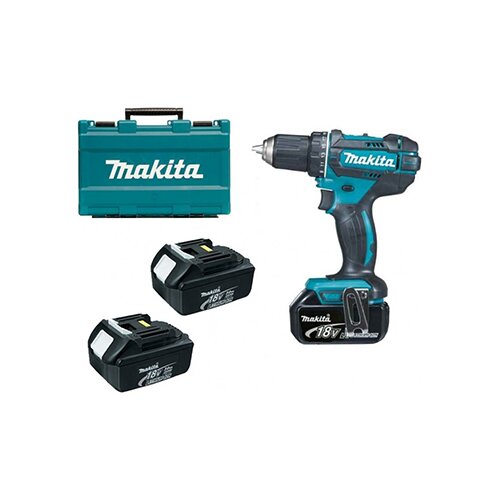 Makita akumulatorska bušilica DDF482RFE3 (18V,3.0Ah,Li-ion), 3 baterije, kofer, punjač Cijene