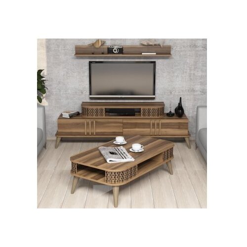 Hanah home Set TV Komoda i klub sto Orah Cijene