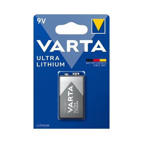 Varta Professional Lithium 6LR61 E 9V baterija Slike