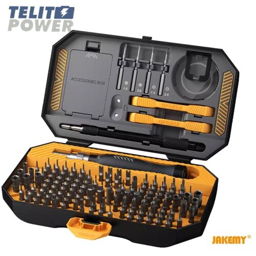 Jakemy JM8183 145 u 1 Precizni Set Odvijača za Laptop i Elektroniku Cene