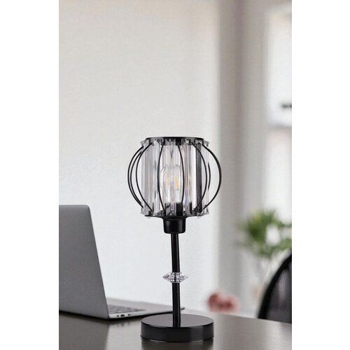 Opviq Stona lampa 8911-1A, Crna Cene