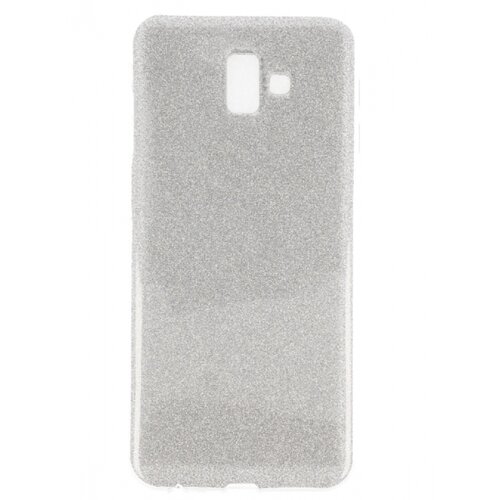  Silikonski ovitek z ble&amp;scaron;čicami Bling za Samsung Galaxy J6 Plus 2018 J610 s srebrnimi ble&amp;scaron;čicami Slike