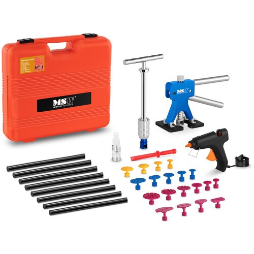 MSW Profi Paintless Dent Repair Kit - 33 Piece Set for Car and Motorcycle Dents, (21740690) Cene