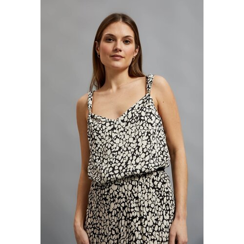 Moodo Women&amp;#039;s top - ecru white/black Slike