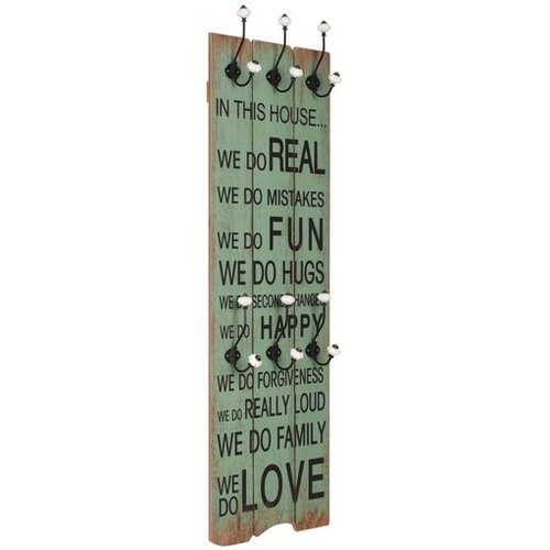  Vješalica za kapute sa 6 kuka HAPPY LOVE 120 x 40 cm Cene
