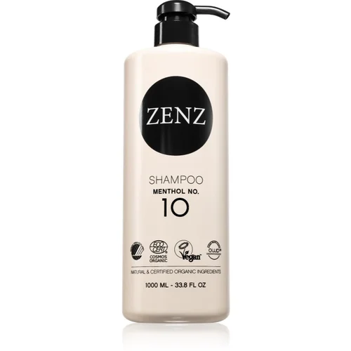 ZENZ Organic Menthol No. 10 šampon za masnu kožu i vlasište 1000 ml