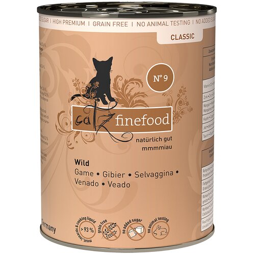  Varčno pakiranje catz finefood 24 x 400 g - Divjačina Cene