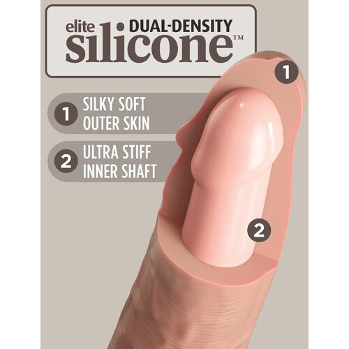 King Cock Elite King Cock 7&amp;quot; Dual density Dildo Slike