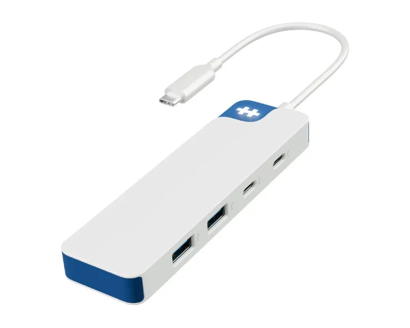 Targus hyperdrive flex 4 port usb-c combo hub plavi (HD5200BUGL) Cene