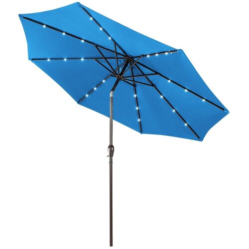 Costway Vrtni senčnik s solarnimi LED diodami 300 cm, (5000194670) Slike