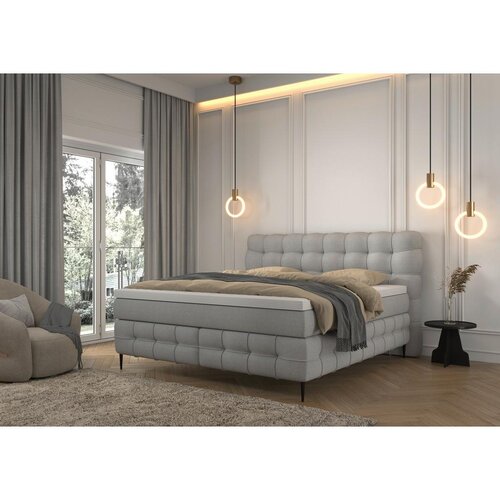 Premium Living Postelja Boxspring Scarlett, Bež, 180x200 Slike