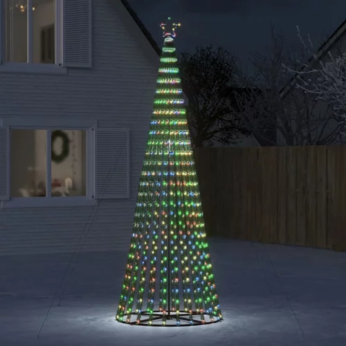  Svjetleći stožac za božićno drvce 688 LED šareni 300 cm