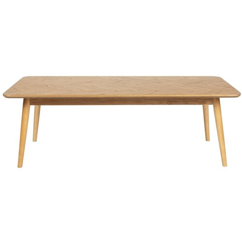 White Label Mizica z mizno ploščo v hrastovem dekorju v naravni barvi 60x120 cm Fabio – Cene
