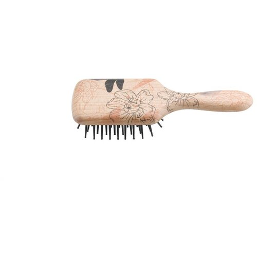 Lombard Cutlery drvena četka Mignon, black flower Slike