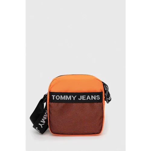 Tommy Jeans Torbica za okoli pasu črna barva