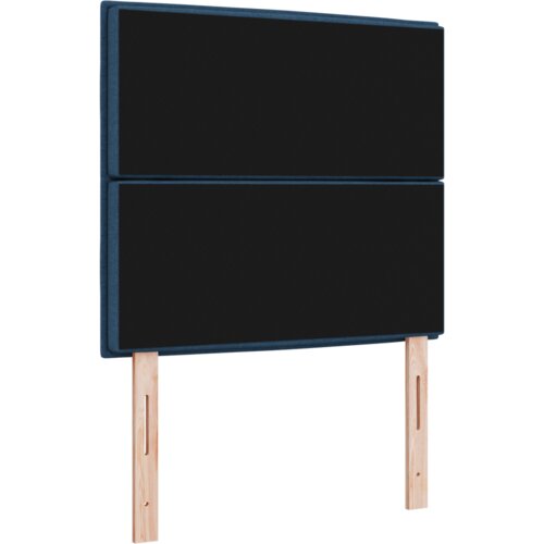  LED Uzglavlje Linije Dizajn Plava 80 cm Tkanina Slike