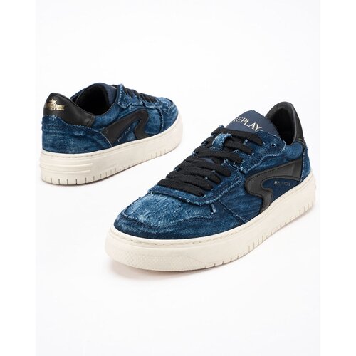  replay patike cipele active denim - teget Slike