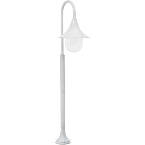  Vrtna ulična svetilka E27 120 cm aluminij bele barve Cene