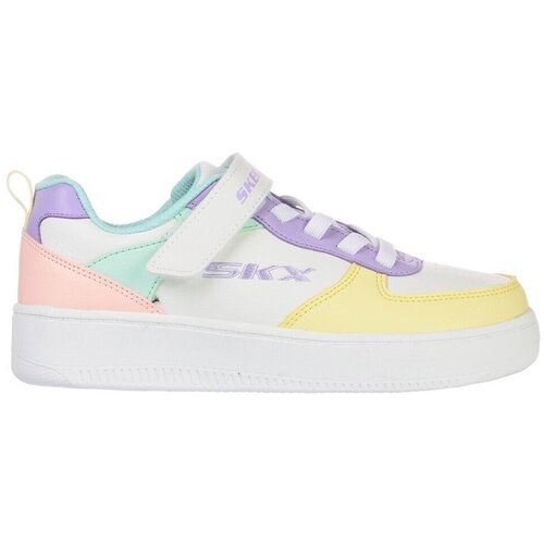 Skechers Tenisice svijetloplava / svijetložuta / roza / bijela Cene