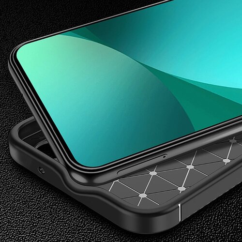 Techsuit CarbonFiber ovitek za Xiaomi 14 Ultra &amp;ndash; črn Slike