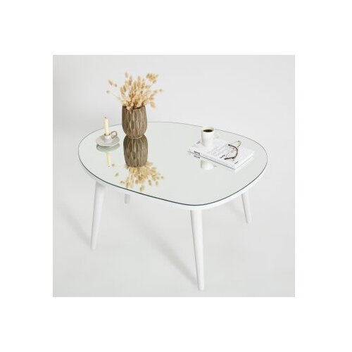  Klub sto Gusto 75x38x55cm Bijeli Slike