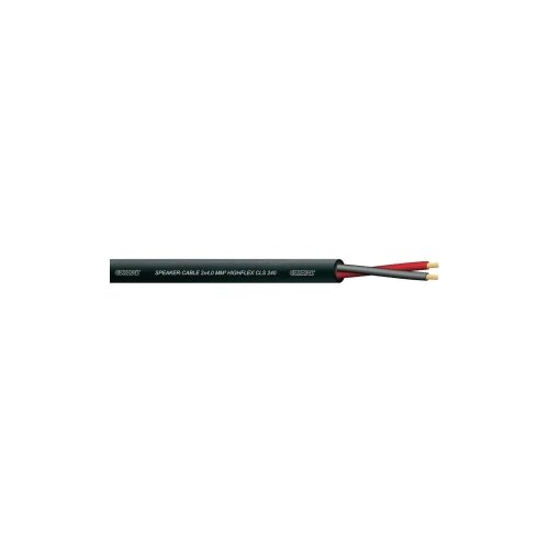 Cordial Kabel za zvučnike dvožilni, flleksibilan CLS serija 2 x 4 mm crna, roba Cijene