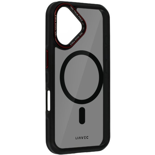 LIAVEC Hybrid Smoke Magsafe ovitek za iPhone 16 Slike