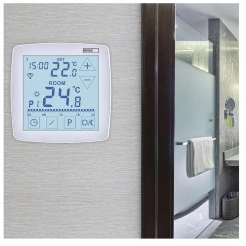  Bežični digitalni termostat GoSmart 230V/16A Wi-FI Tuya Slike